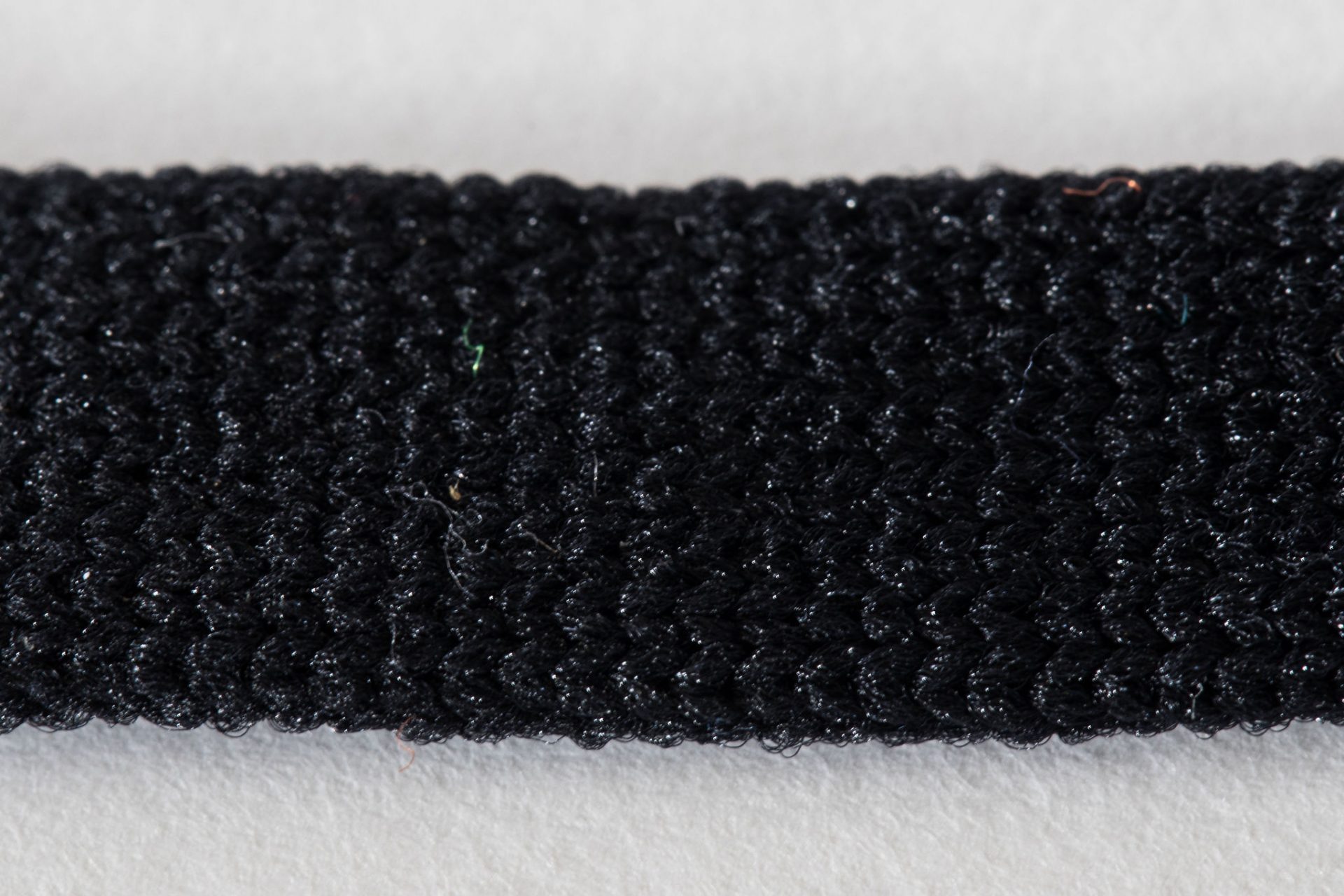 Black - Knitted Cord - Ø 4mm