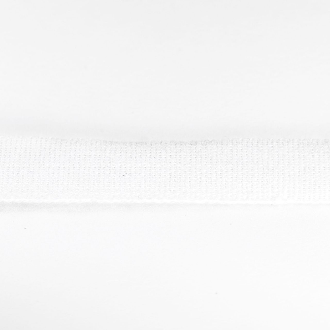 1001-12W_0001 12mm white cotton tape (Medical - trachy cord)