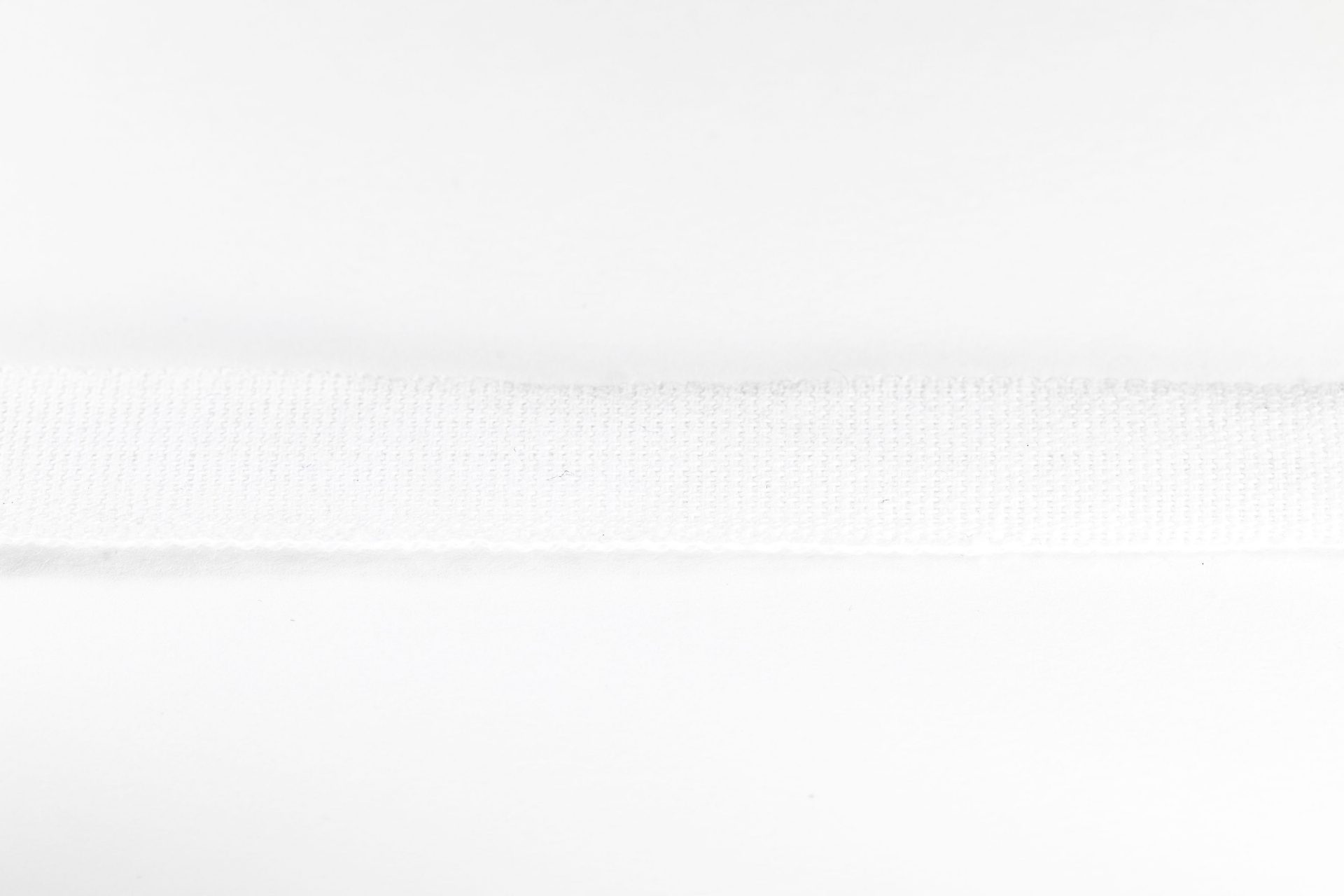 1001-12W_0001 12mm white cotton tape (Medical - trachy cord)