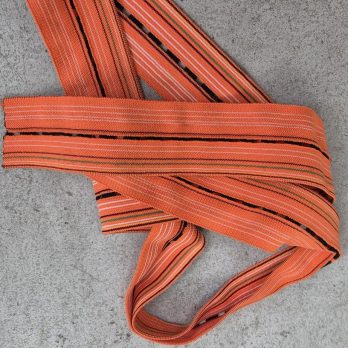 Buttonhole - Bright Orange Elastic 50mm x 1.5m