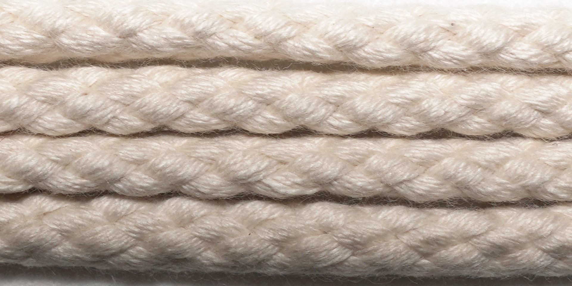 6mm Round Braid Cotton Cord 100m – Industrial Yarns Pty Ltd