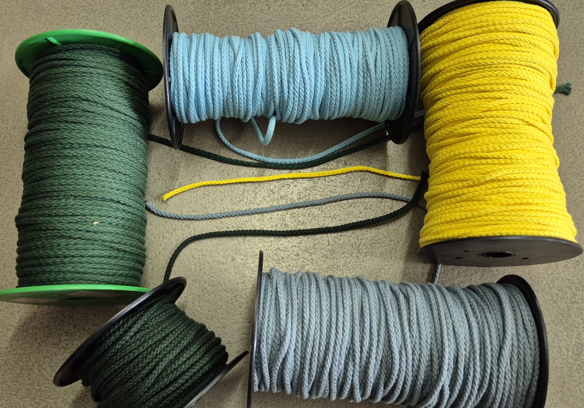 5mm Cotton Cord selection
