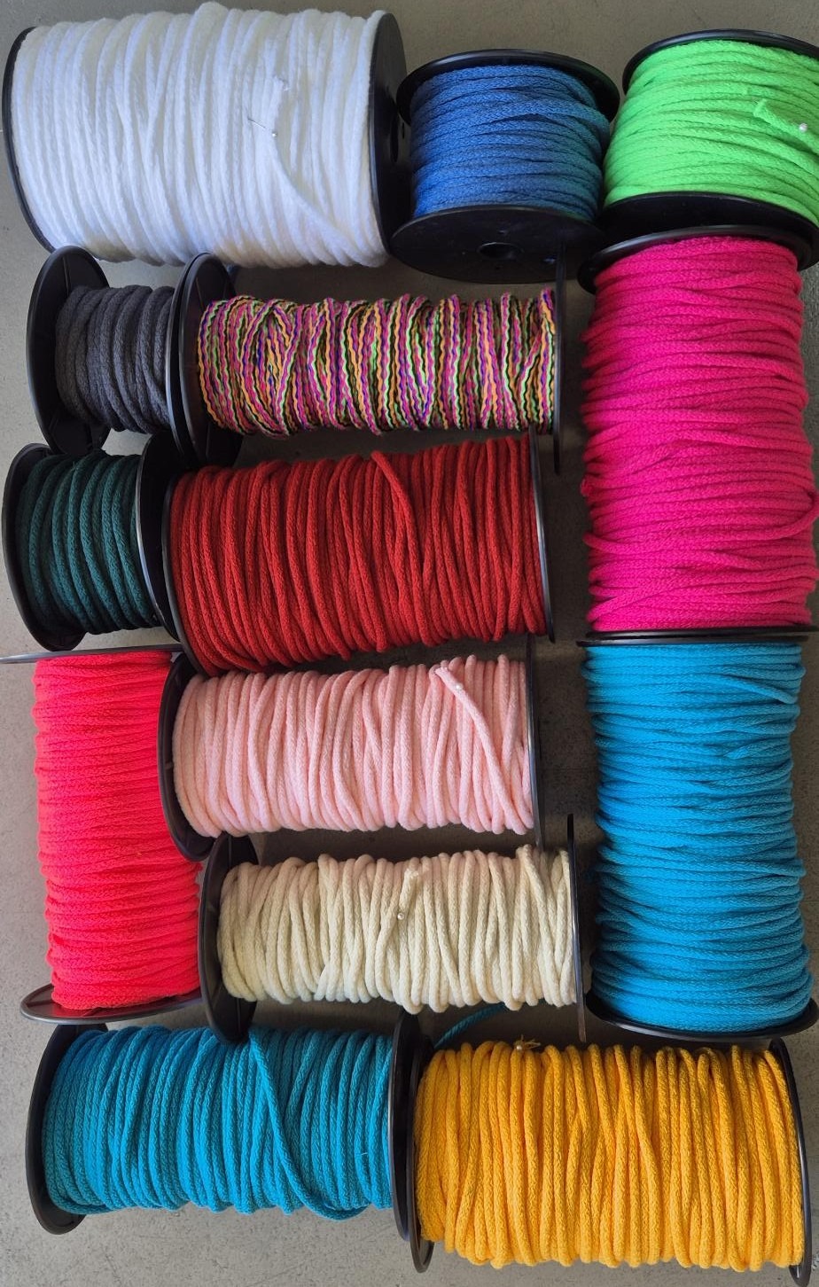 Soft Feel, Vibrant Colours - Acrylic Cord Range