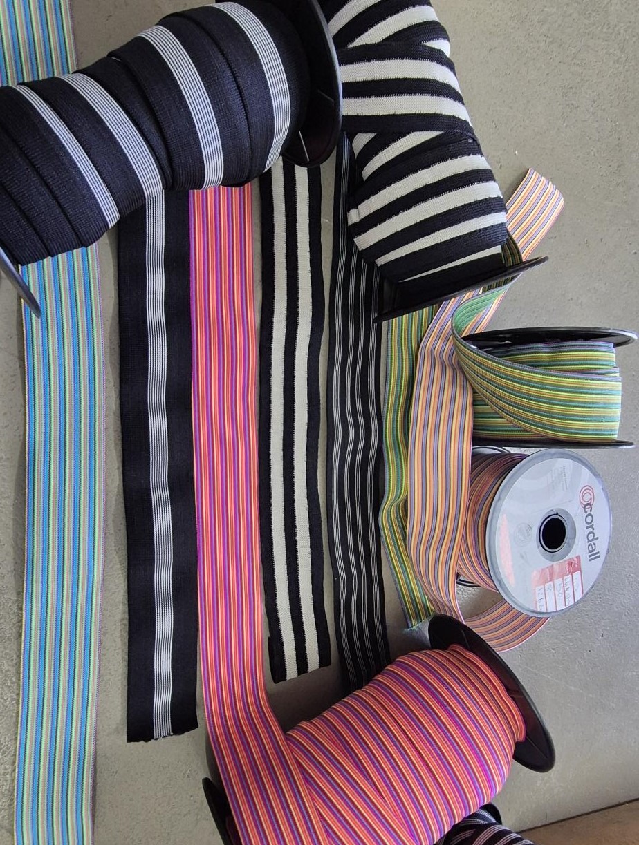 Pinstripe Elastics 50mm