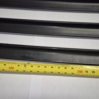 Heavy plastic tent pegs