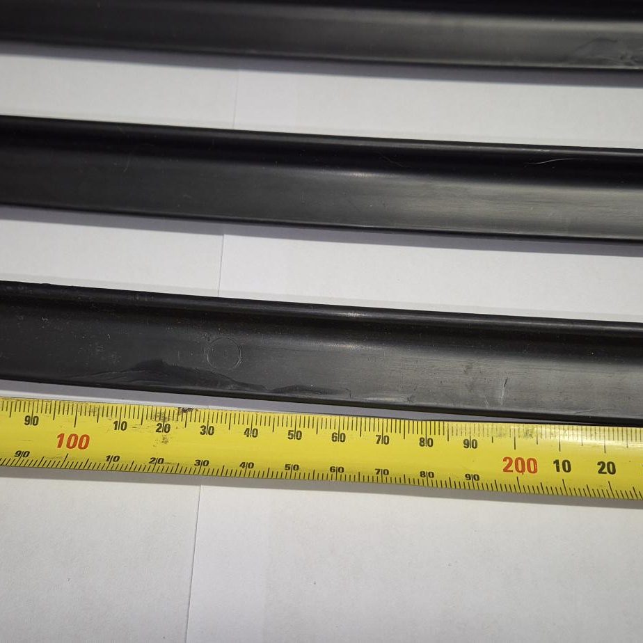 Heavy plastic tent pegs